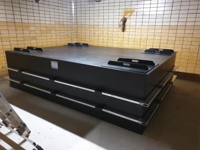 Vorortgeschweisster PE-Behälter